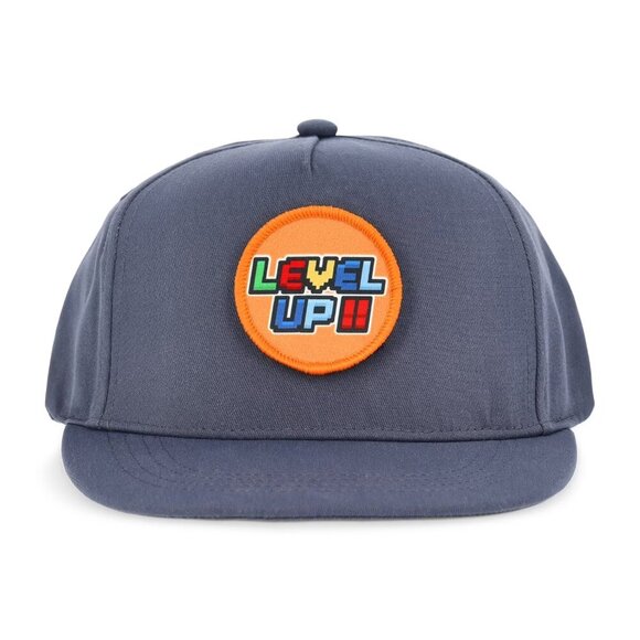 Wonder Nation Other - Wonder Nation Boys Gamer Snapback Hat Level Up Patch Flat Brim Cap NWT